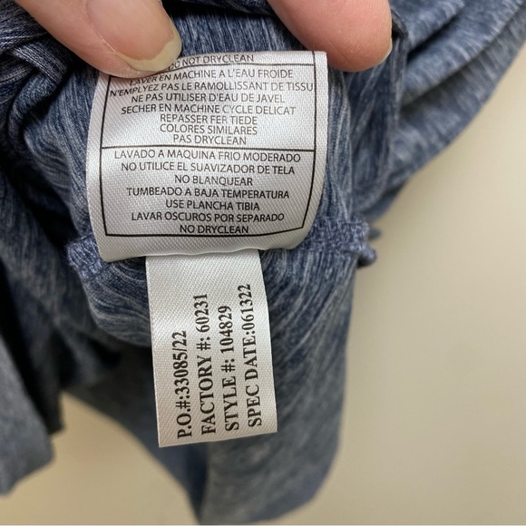 Antiqua Seattle Seahawks NFL Short Sleeve Polo Men’s Shirt Heather Navy Large - Picture 8 of 8